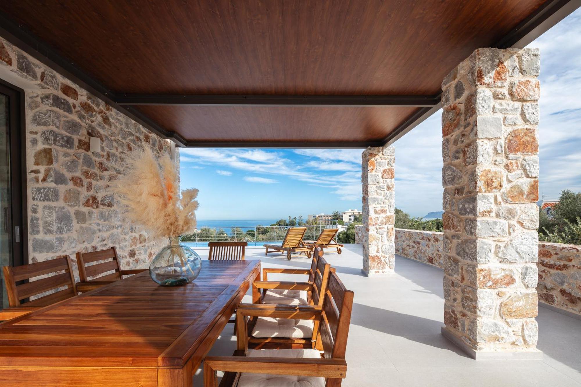 Oinolithos Luxury Villas Kalamaki Exterior foto